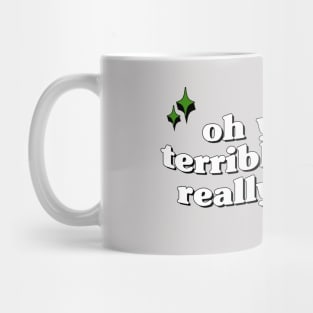 Terribly funny, really witty Mug